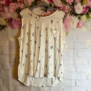 Philosophy women nwt cocktails drinks tank top size 2x! So cute!
